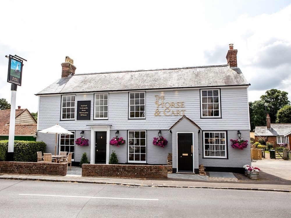 Hotel The Horse & Cart Peasmarsh Exterior foto