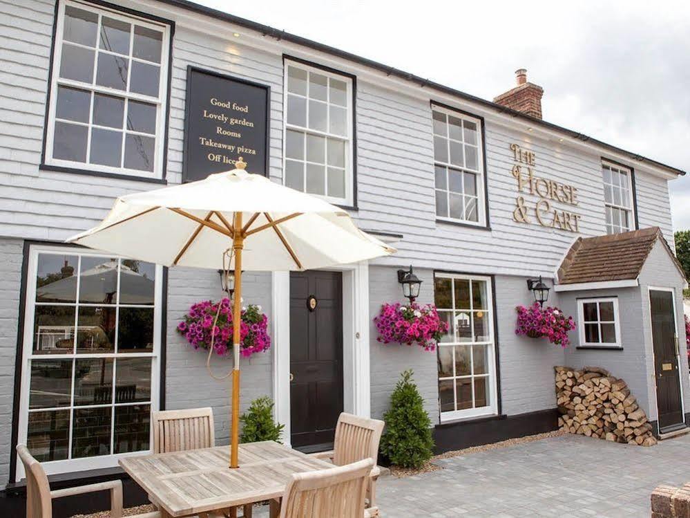 Hotel The Horse & Cart Peasmarsh Exterior foto